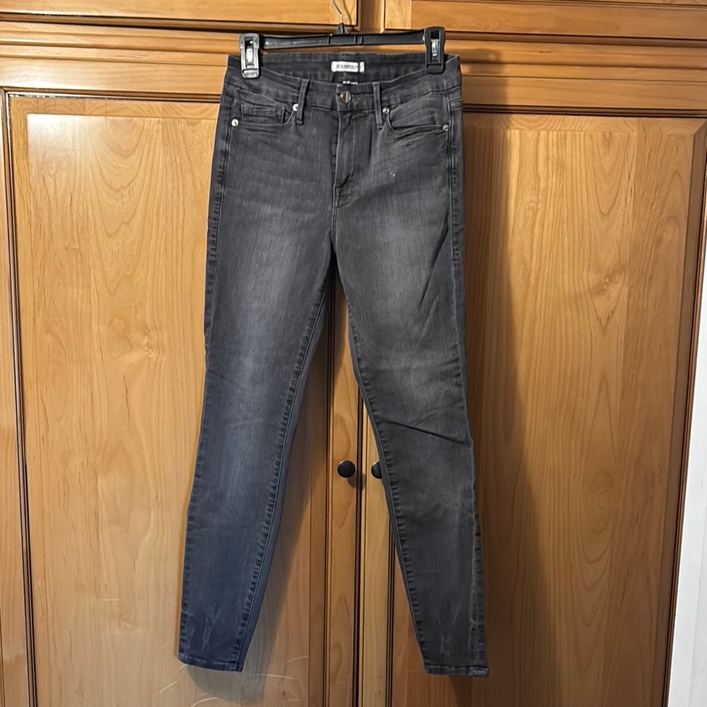 Good American Gray Skinny Jeans Modern Fit